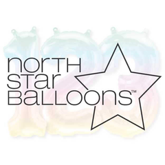 16 inch Northstar Numbers Foil Mylar Balloons