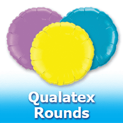 Qualatex Rounds Foil Mylar Balloons