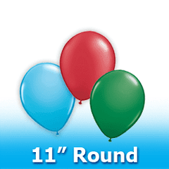 11" - Round  Latex Balloons