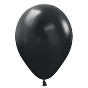 Sempertex 11 inch SEMPERTEX DELUXE BLACK Latex Balloons