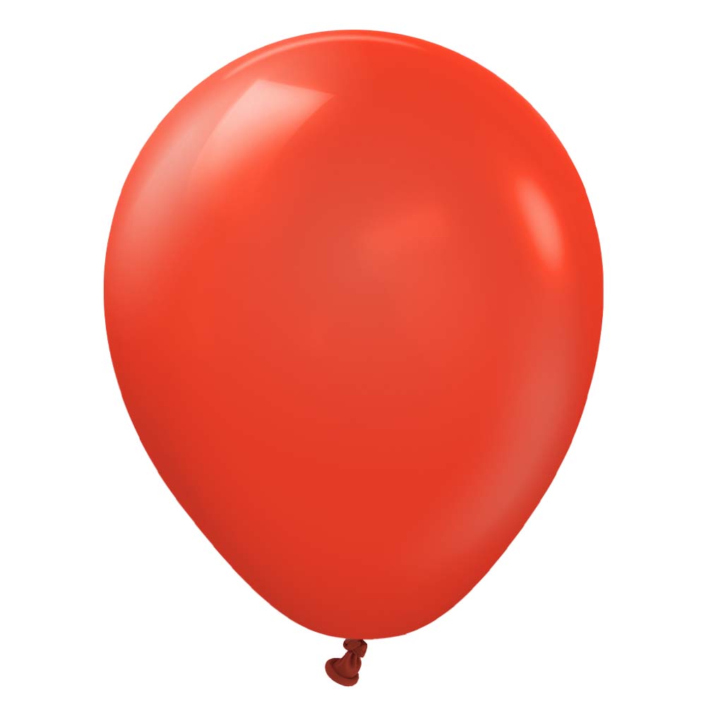 Kalisan 5 inch KALISAN STANDARD RED Latex Balloons 10523131-KL