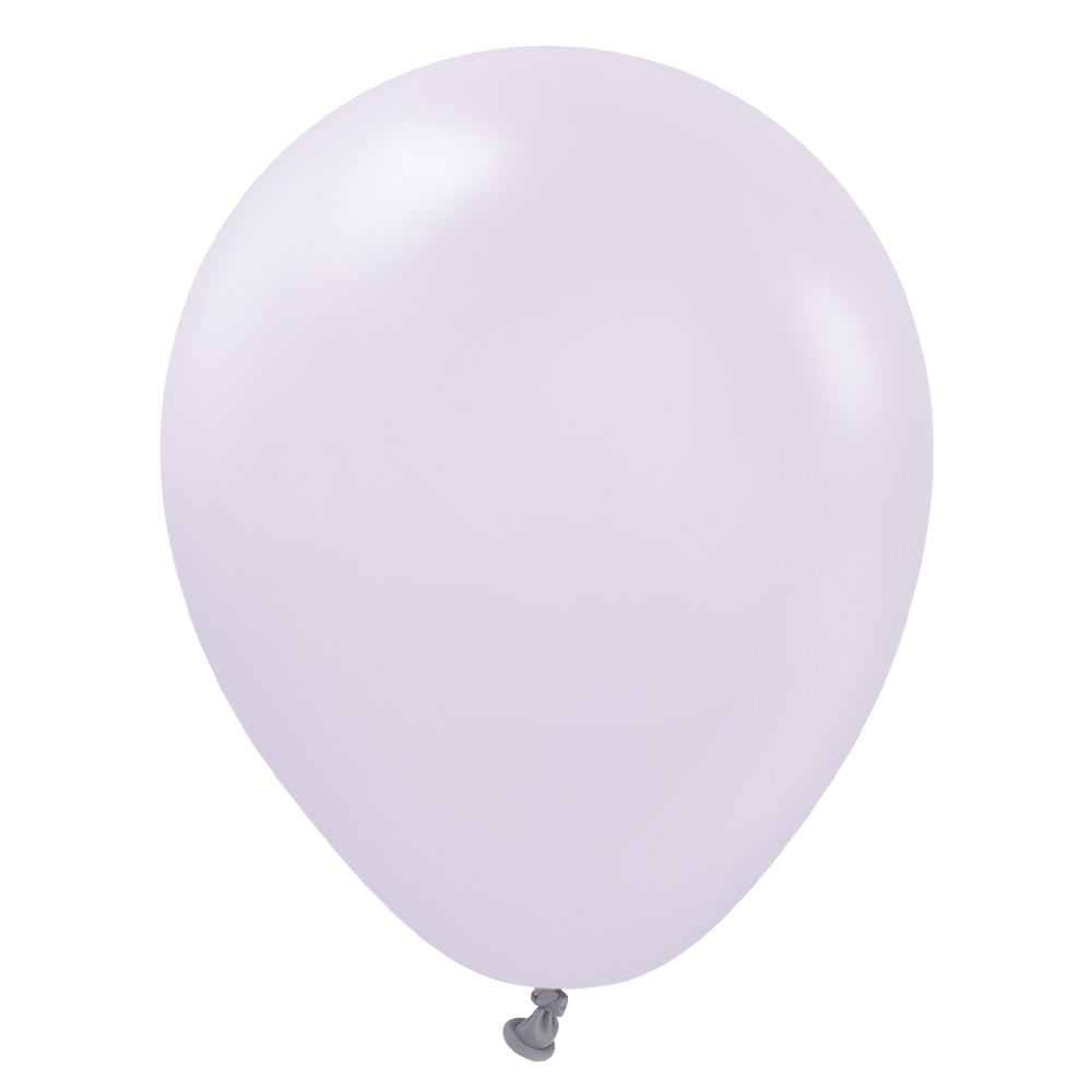 Kalisan 5 inch KALISAN PASTEL MATTE MACARON LILAC Latex Balloons 10530031-KL