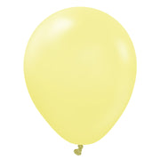 Kalisan 5 inch KALISAN PASTEL MATTE MACARON YELLOW Latex Balloons 10530051-KL