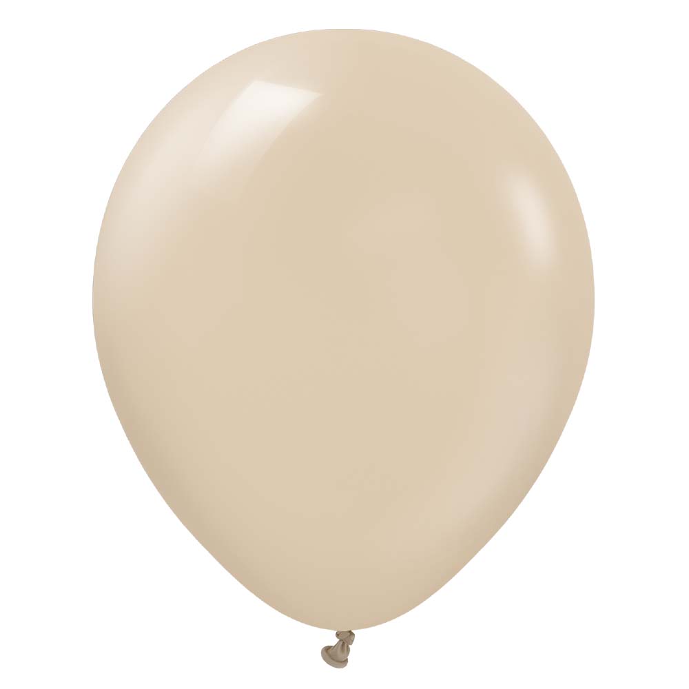 Kalisan 12 inch KALISAN STANDARD HAZELNUT Latex Balloons 11223491-KL
