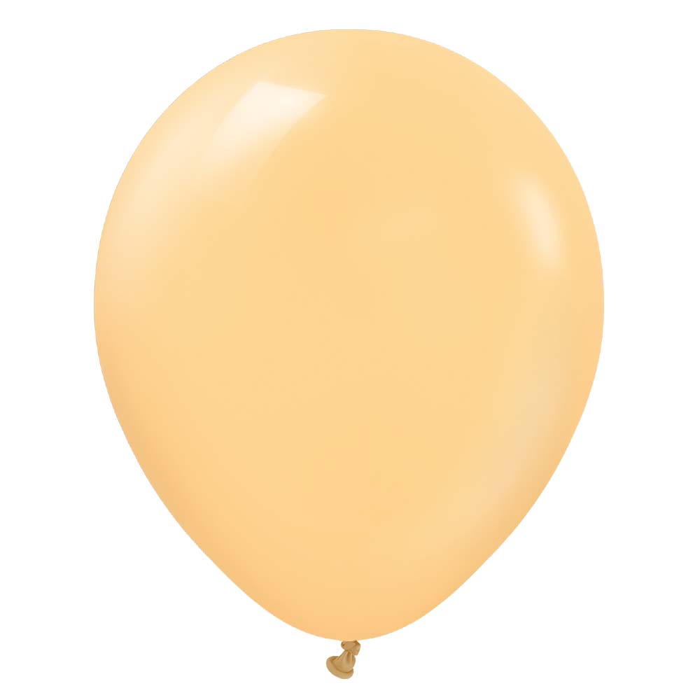 Kalisan 12 inch KALISAN STANDARD PEACH Latex Balloons 11223501-KL