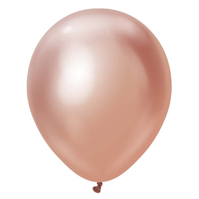 Kalisan 18 inch KALISAN MIRROR ROSE GOLD Latex Balloons 11850070-KL