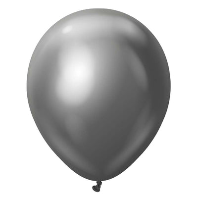 Kalisan 18 inch KALISAN MIRROR SPACE GREY Latex Balloons 11850090-KL
