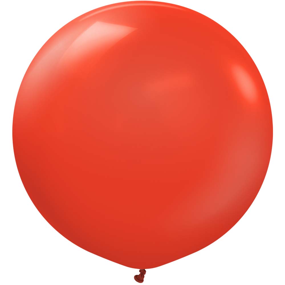Kalisan 24 inch KALISAN STANDARD RED Latex Balloons 12423136-KL