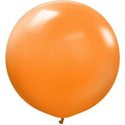 Kalisan 24 inch KALISAN STANDARD ORANGE Latex Balloons 12423206-KL