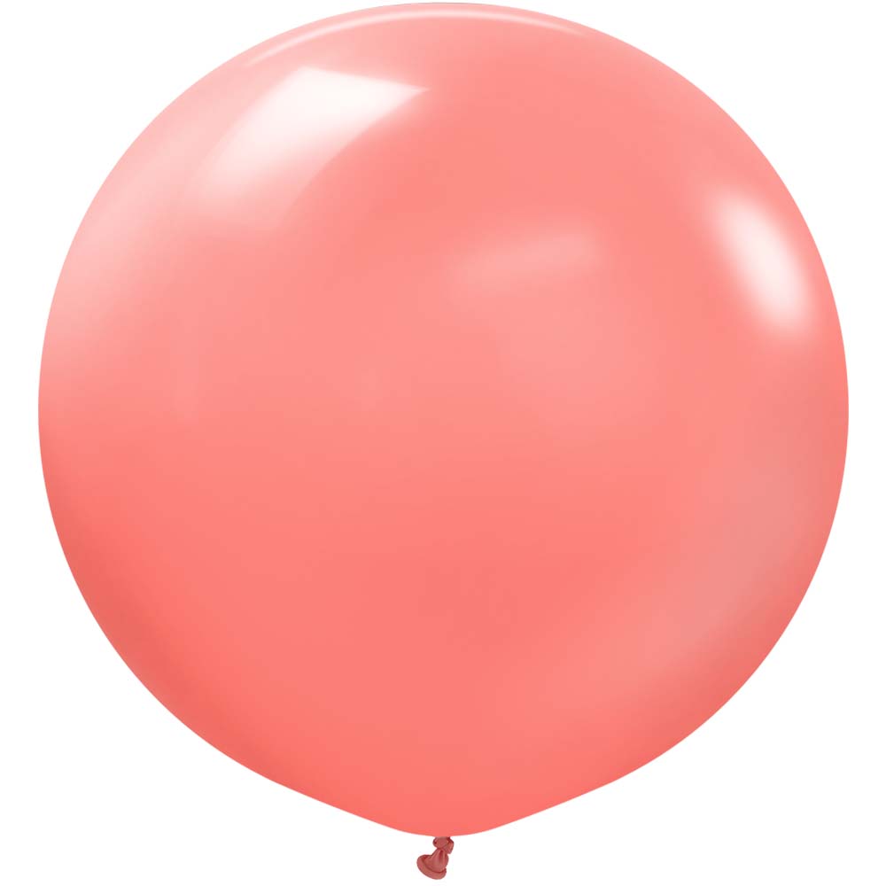 Kalisan 24 inch KALISAN STANDARD CORAL Latex Balloons 12423416-KL