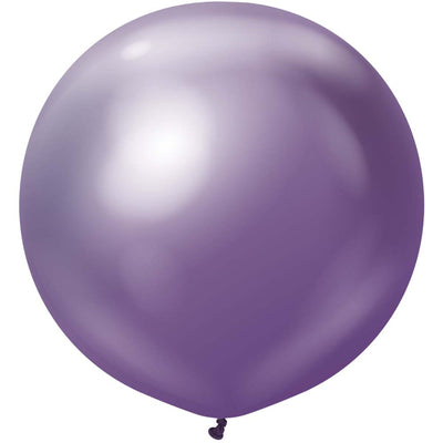 Kalisan 24 inch KALISAN MIRROR VIOLET Latex Balloons 12450046-KL
