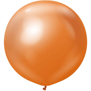 Kalisan 24 inch KALISAN MIRROR COPPER Latex Balloons 12450086-KL