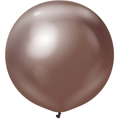Kalisan 24 inch KALISAN MIRROR CHOCOLATE Latex Balloons 12450146-KL