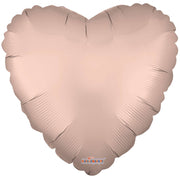 Kaleidoscope 18 inch HEART - MATTE ROSE GOLD Foil Balloon 16261-18F-K-U