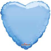 Kaleidoscope 18 inch HEART - MACARON PALE BLUE Foil Balloon 16464-18F-K-U