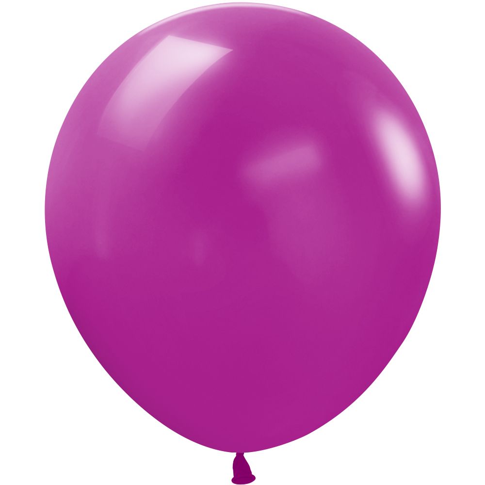 18 Inch Sempertex Deluxe Purple Orchid Latex Balloons 55516 - LA