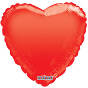 Kaleidoscope 18 inch HEART - RED GELLIBEAN Plastic Balloon 19274-18F-K-U