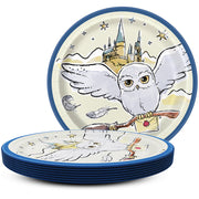 Unique 7 inch HARRY POTTER ROUND DESSERT PLATES (8 PK) Plates 23564-UN