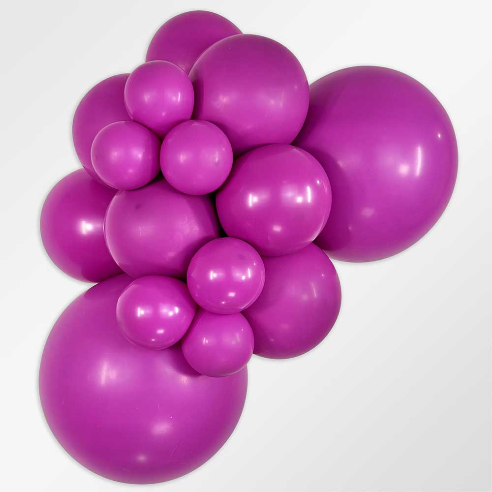 18 Inch Sempertex Deluxe Purple Orchid Latex Balloons 55516 - LA