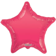 Kaleidoscope 22 inch STAR - FLAMINGO PINK GELLIBEAN Plastic Balloon 35254-22F-K-U