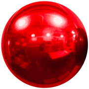Party Brands 24 inch MIRROR SPHERE - RED Foil Balloon 401030-PB-U