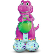 Anagram 39 inch BARNEY AIRLOONZ Foil Balloon 48698-01-A-P