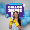 Shiny Fiesta PARTY CLEAN 14oz BALLOON SHINE REMOVER - LEMON SCENT Latex Shining Solutions 4910-SF