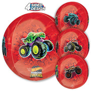 Anagram 16 inch HOT WHEELS MONSTER TRUCKS ORBZ Foil Balloon 49609-01-A-P
