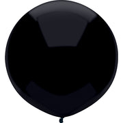 Funsational 17 inch FUNSATIONAL BLACK Latex Balloons 51010-F