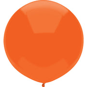 Funsational 17 inch FUNSATIONAL ORANGE Latex Balloons 51031-F