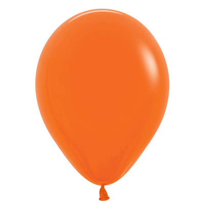 Sempertex 11 inch SEMPERTEX FASHION ORANGE Latex Balloons 53013-B