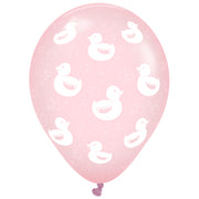 Sempertex 11 inch JUST DUCKY GIRL Bubble Balloon