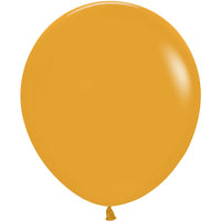 Sempertex 18 inch SEMPERTEX DELUXE MUSTARD Latex Balloons 55369-B