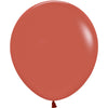 Sempertex 18 inch SEMPERTEX DELUXE TERRACOTTA Latex Balloons 55370-B