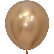 Sempertex 18 inch SEMPERTEX REFLEX GOLD Latex Balloons 55848-B