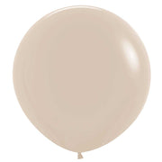 Sempertex 36 inch SEMPERTEX DELUXE WHITE SAND Latex Balloons 56361P2-B