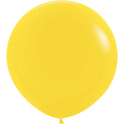 Sempertex 24 inch SEMPERTEX FASHION YELLOW Latex Balloons 59005-B