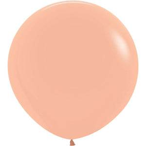 Sempertex 24 inch SEMPERTEX DELUXE PEACH BLUSH Latex Balloons 59029-B