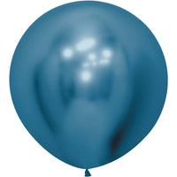 Sempertex 24 inch SEMPERTEX REFLEX BLUE Latex Balloons 59143-B