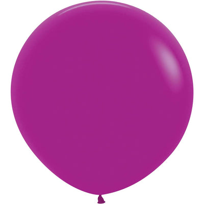 Sempertex 24 inch SEMPERTEX DELUXE PURPLE ORCHID Latex Balloons 59516-B