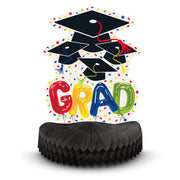 Unique 10 inch GRAD HONEYCOMB CENTERPIECE Party Decor 73738-UN