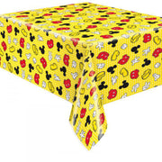 Unique MICKEY MOUSE RECTANGULAR PLASTIC TABLE COVER 54 inch X 84 inch Table Covers 78483-UN
