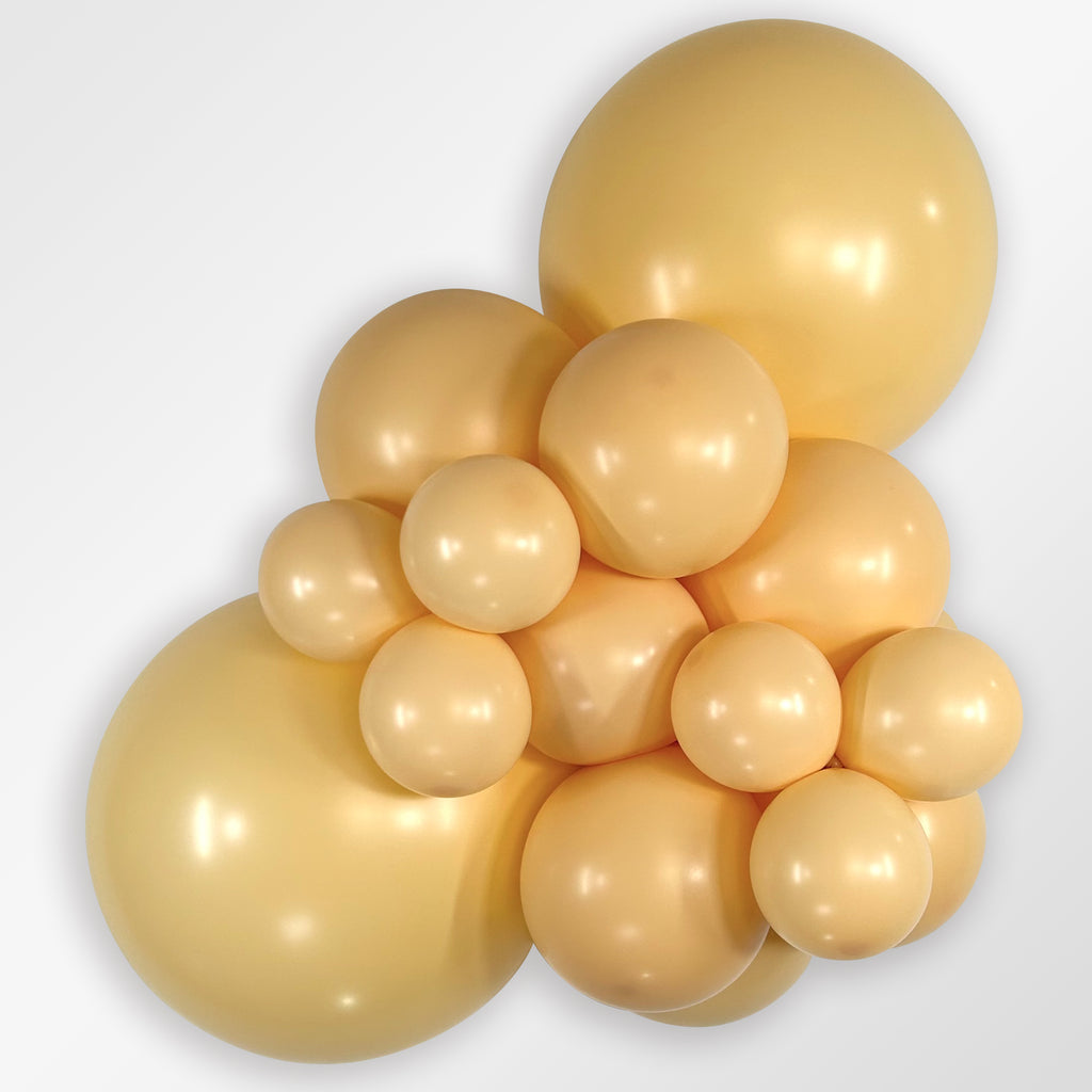 11 inch Sempertex Deluxe Peach-Blush Latex Balloons - 53029 - LA