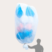 Silver Rainbow JUMBO BALLOON TRANSPORT BAG - 9.5ft Long x 4ft Wide Transport Bags BAGJUMBO-SR