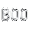 Northstar 16 inch BOO - NORTHSTAR LETTERS KIT (AIR-FILL ONLY) Foil Balloon KT-400417-N-P
