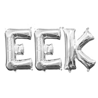 Anagram 16 inch EEK - ANAGRAM LETTERS KIT (AIR-FILL ONLY) Foil Balloon KT-400438-A-P