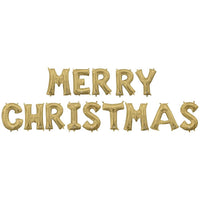 Anagram 16 inch MERRY CHRISTMAS - ANAGRAM LETTERS KIT (AIR-FILL ONLY) Foil Balloon KT-400521-A-P