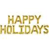 Northstar 16 inch HAPPY HOLIDAYS - NORTHSTAR LETTERS KIT (AIR-FILL ONLY) Foil Balloon KT-400535-N-P