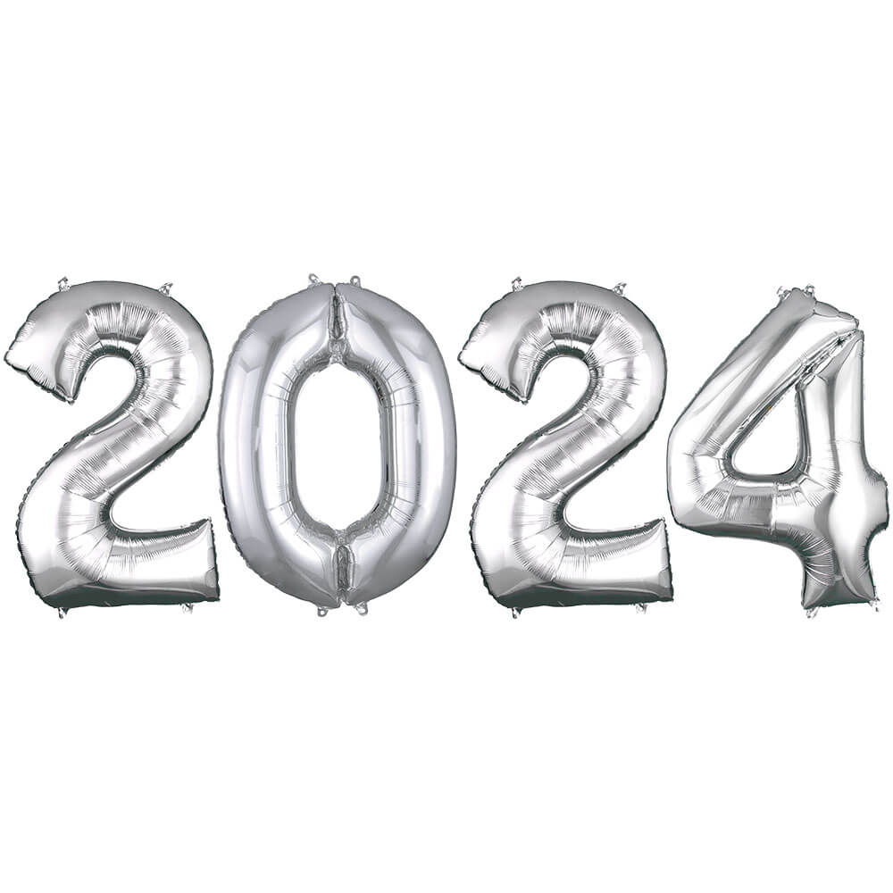  2024 Balloons, 2024 Balloon Numbers, 2024 Graduation