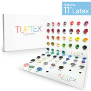 TUFTEX TUFTEX LATEX COLOR PORTFOLIO WITH 11 INCH BALLOONS Decorator Tools PORTFOLIO-M